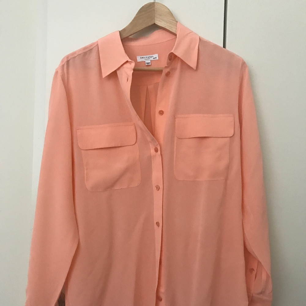 Equipment silk shirt XS (new)